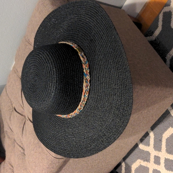 Magid Hats, black sunhat with braided belt - Picture 12 of 12